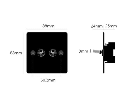 Buster and Punch 1G Toggle Switch