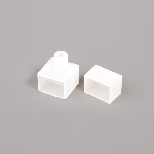 Neon silicone end cap