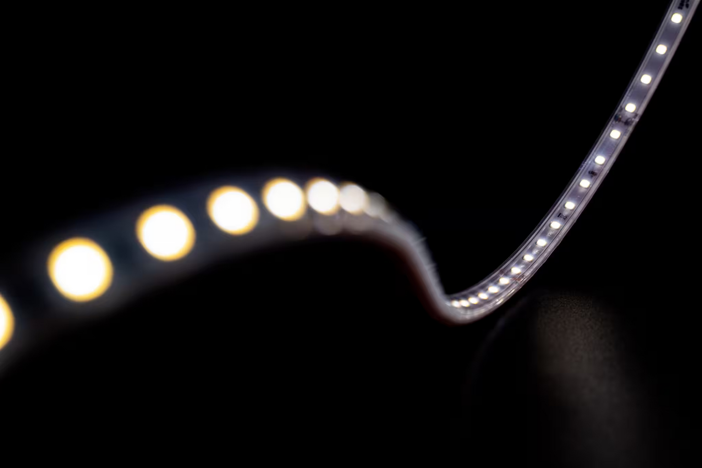 Low output LED strip IP67 24V 7.2W/m CRI80 5m length