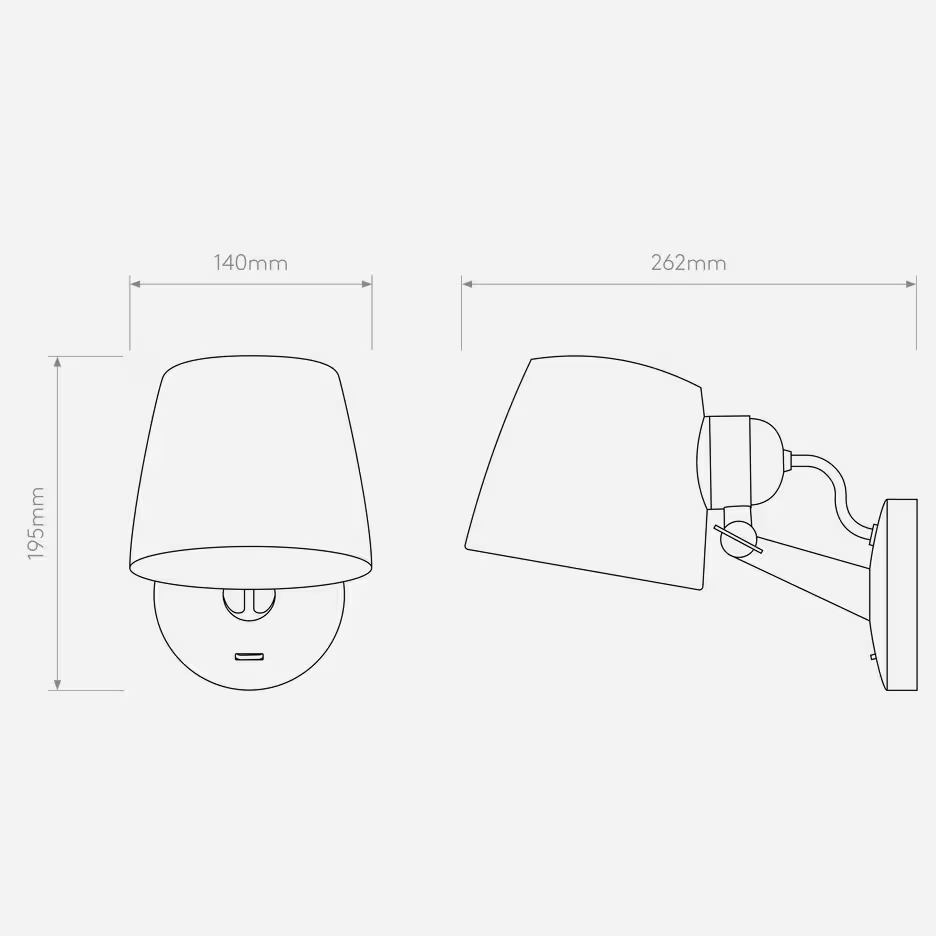 Imari Adjustable Wall Light