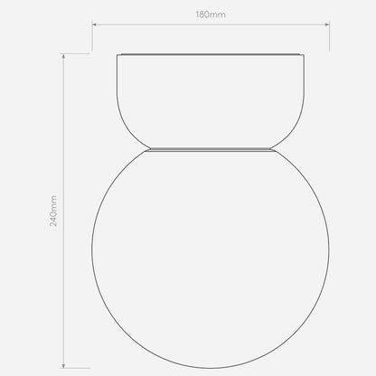 Astro Lyra Bathroom Ceiling Light