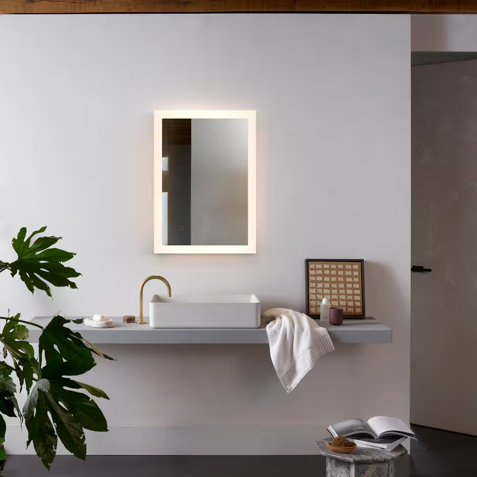 Ascot Square Illuminated Mirror