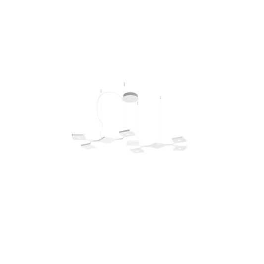 Quad Bi Emission 9 Moduli LED Pendant
