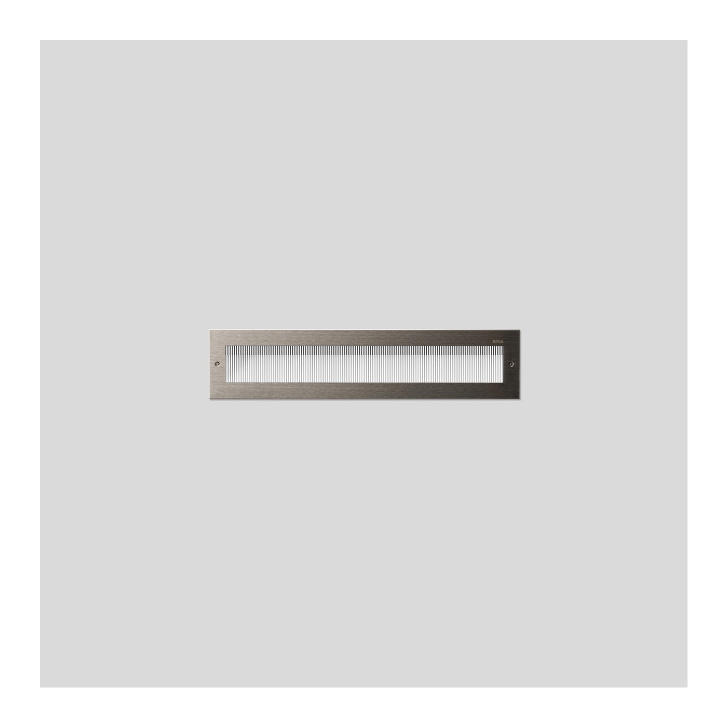 33142 LED Recessed Wall Light in Stainless Steel