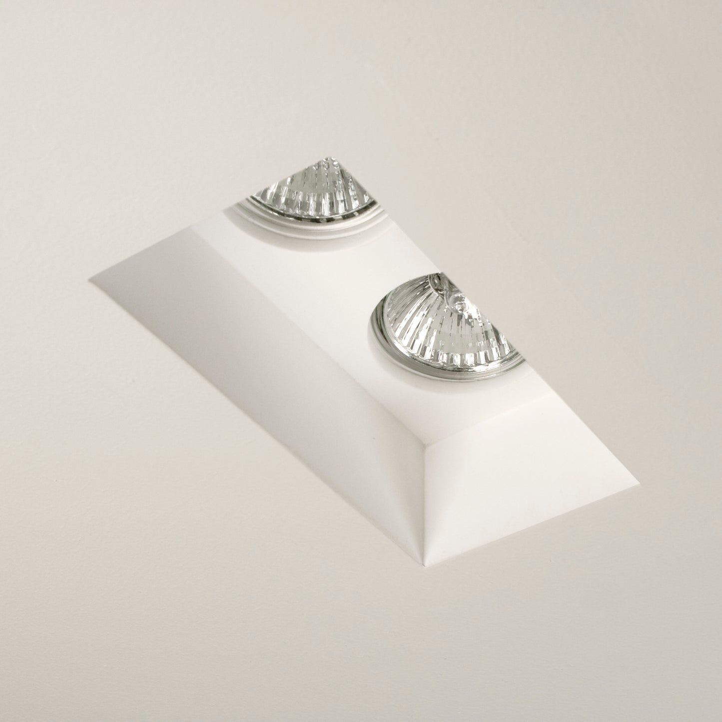 Blanco Twin Square Recessed Downlight