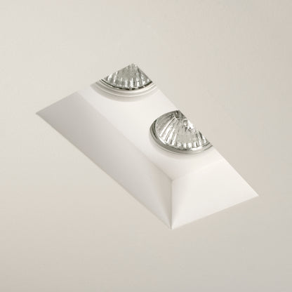 Blanco Twin Square Recessed Downlight