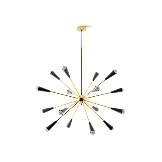 Sputnik Pendent in Gold