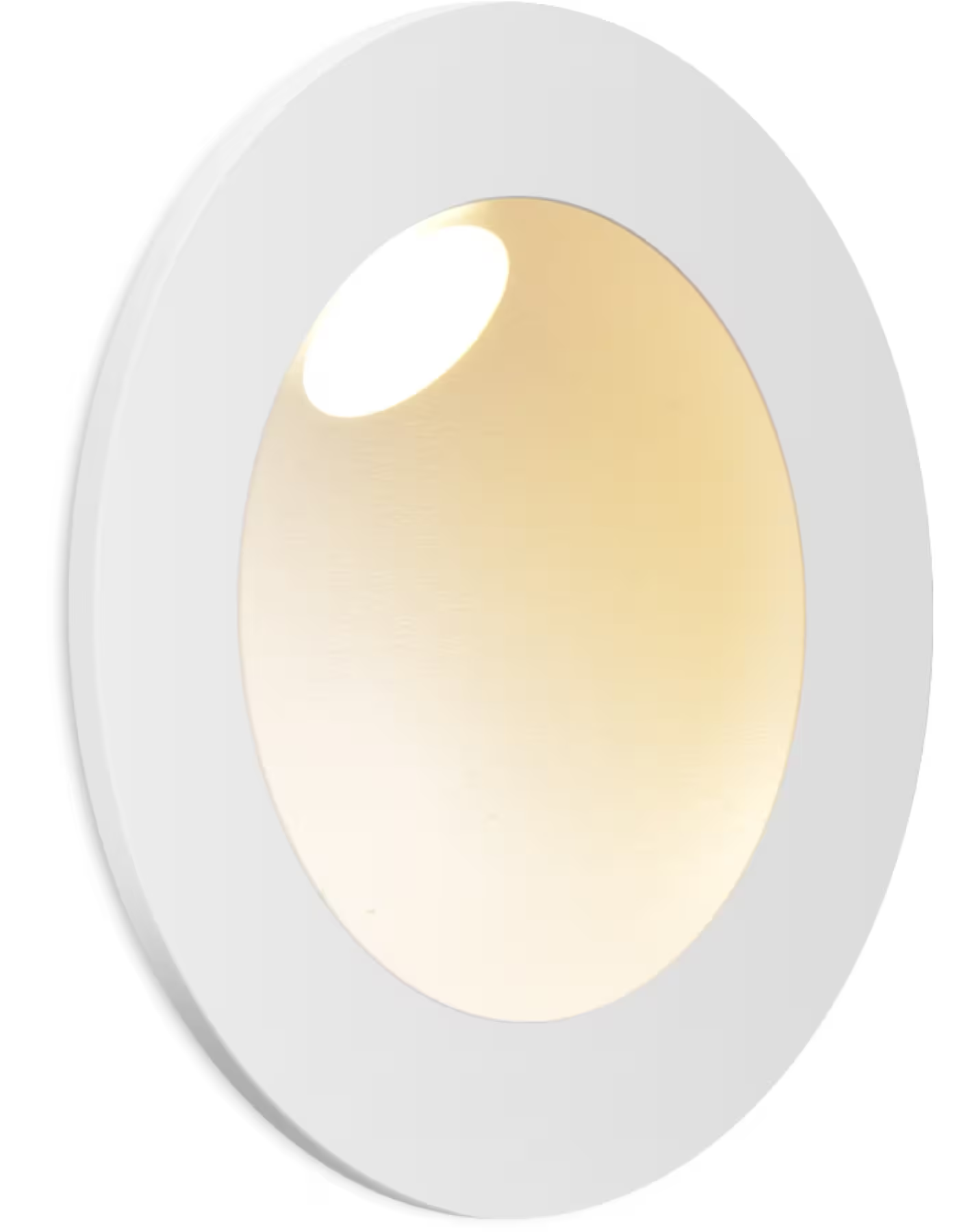 Snow, Step Wall Recessed Light in White, 3000K