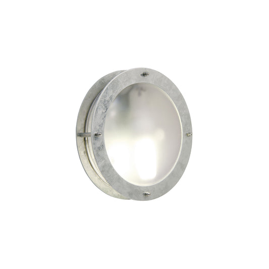 Malte Outdoor Wall Light Galvanized