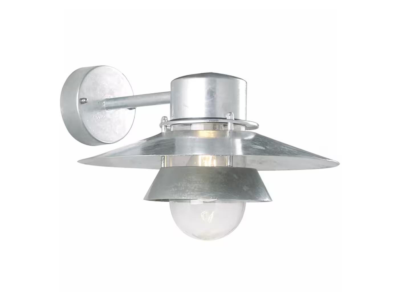 Virum Outdoor Wall Light Galvanized