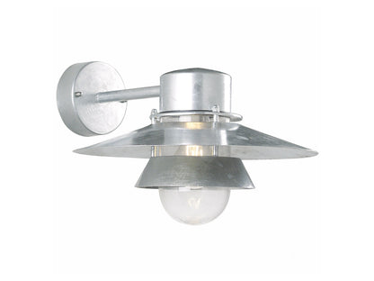 Virum Outdoor Wall Light Galvanized