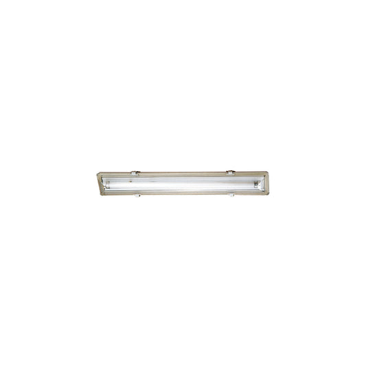 Works IP65 1x36W Outdoor Wall or Ceiling Light Grey