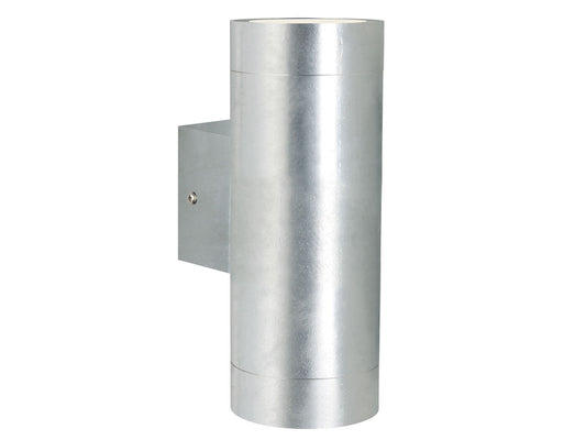 Castor Maxi Outdoor Double LED Wall Light Galvanized