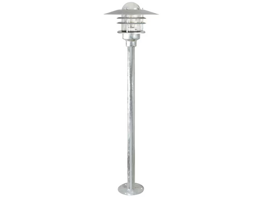 Agger Outdoor Short Post Galvanized
