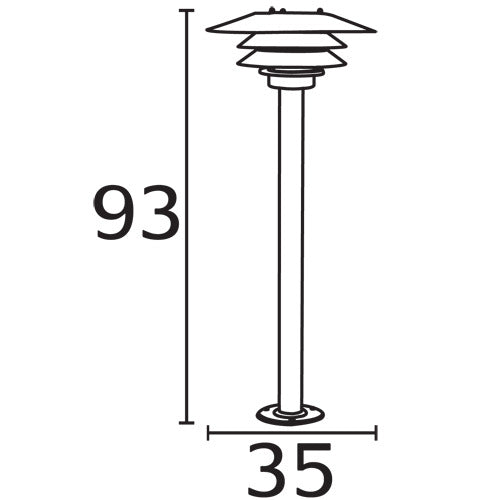 Nordlux Venø Outdoor Bollard Light
