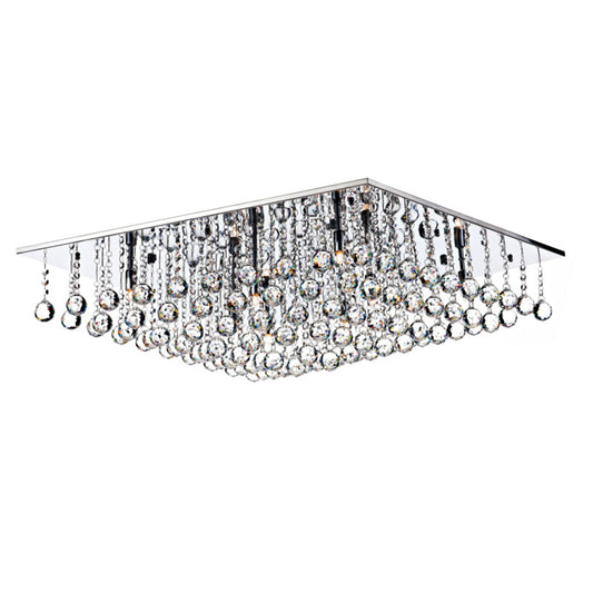 Abacus 5-Light Square Flush