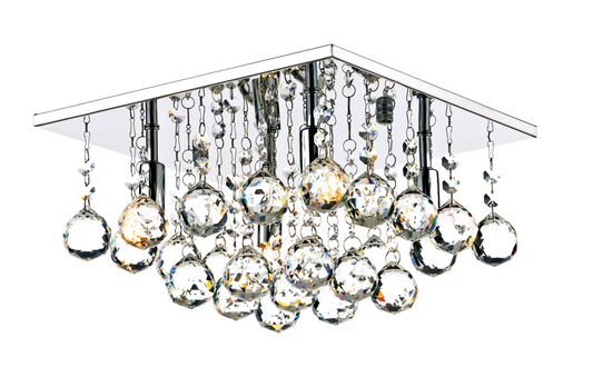 Abacus 4-Light Flush Mount