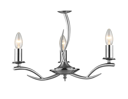 Elka 3-Light Chandelier