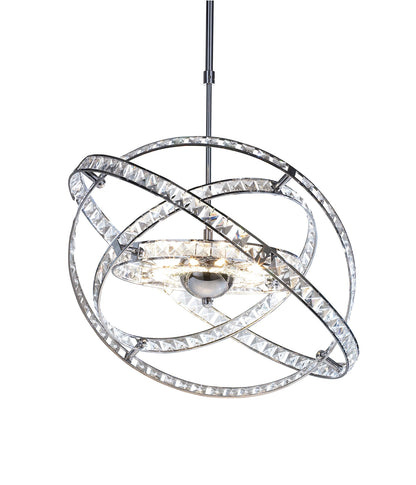 Eternity 10-Light Crystal Pendant