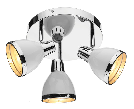 Osaka Three-Light Spot Ceiling Plate