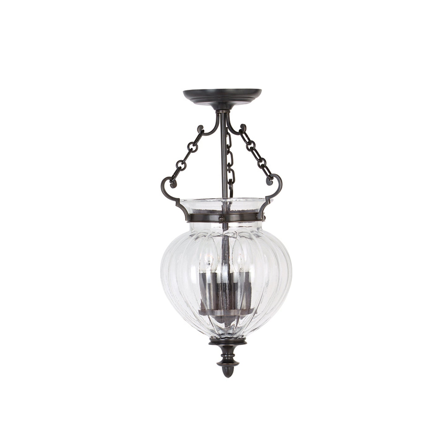 Finsbury Park 3-Light Small Pendant