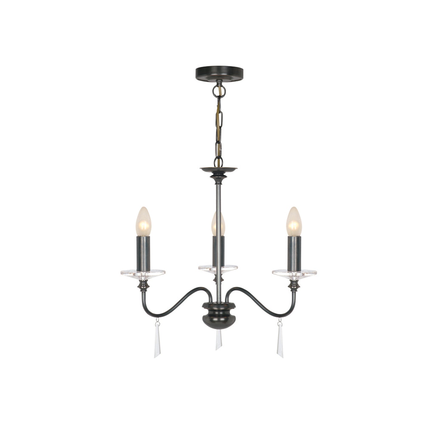 Finsbury Park 3-Light Chandelier