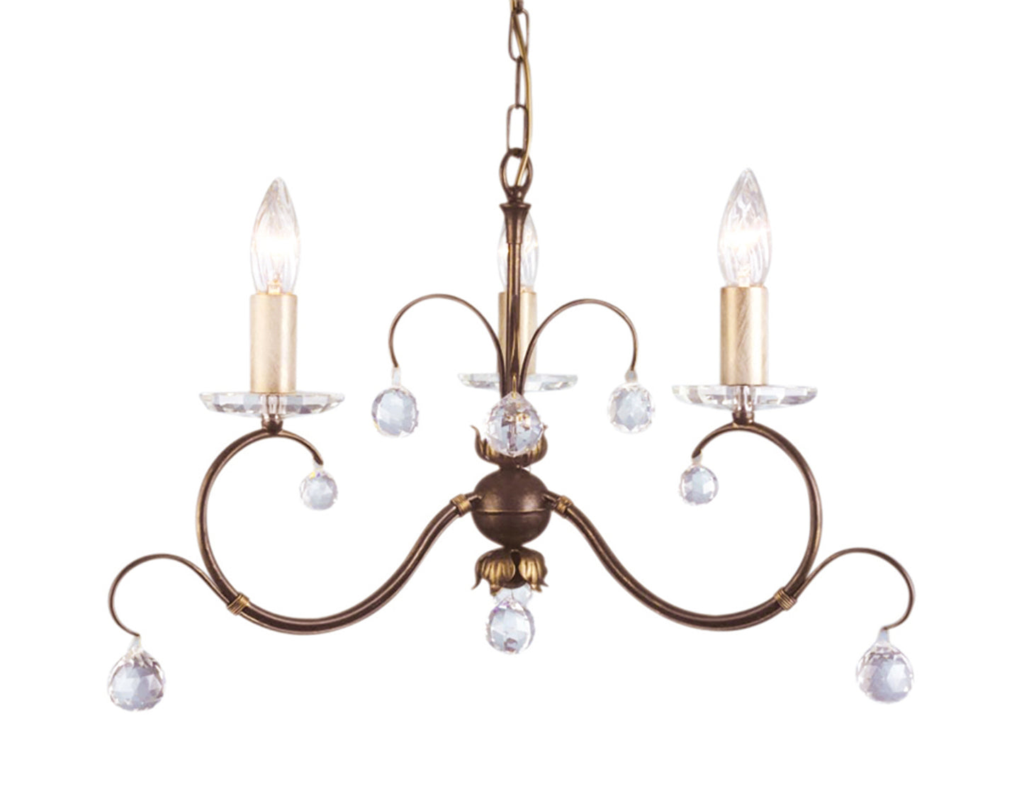 Lunetta 3-Light Chandelier