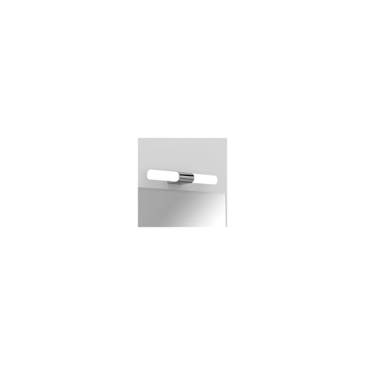 Padova Modern Bathroom Wall Light with White Opal Glass Diffuser