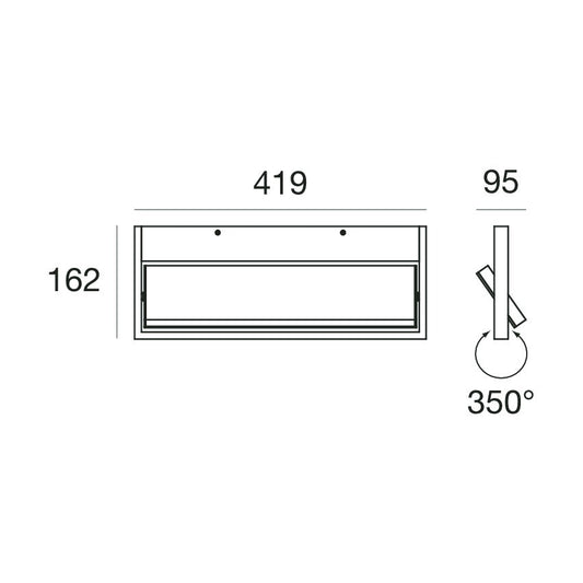 Stilnovo Tablet Decorative Wall Light