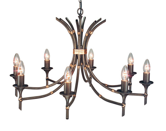Bamboo 8-Light Chandelier