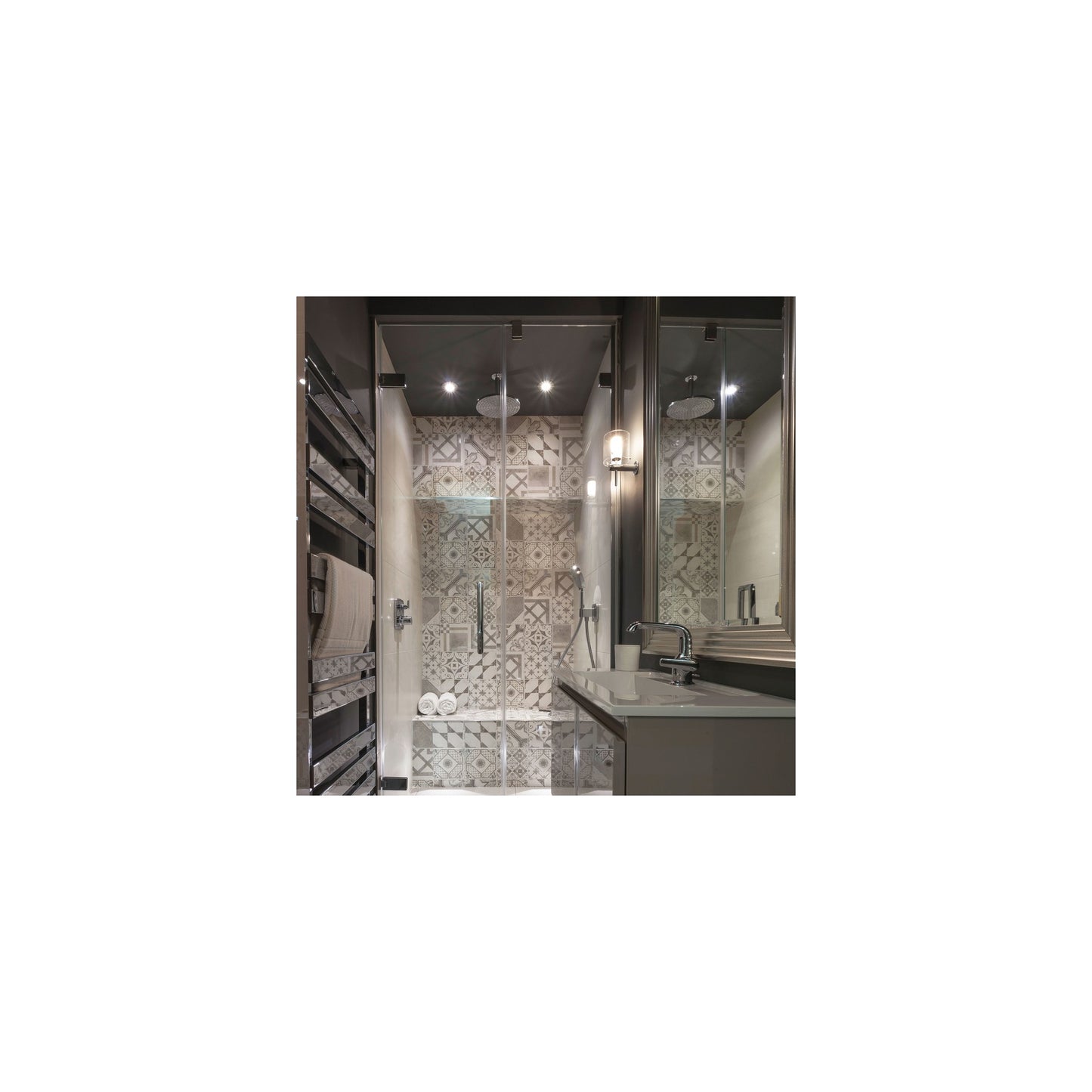 Arezzo Wall Light in Polished Chrome