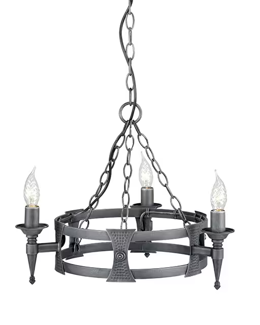 Saxon 3-Light Chandelier