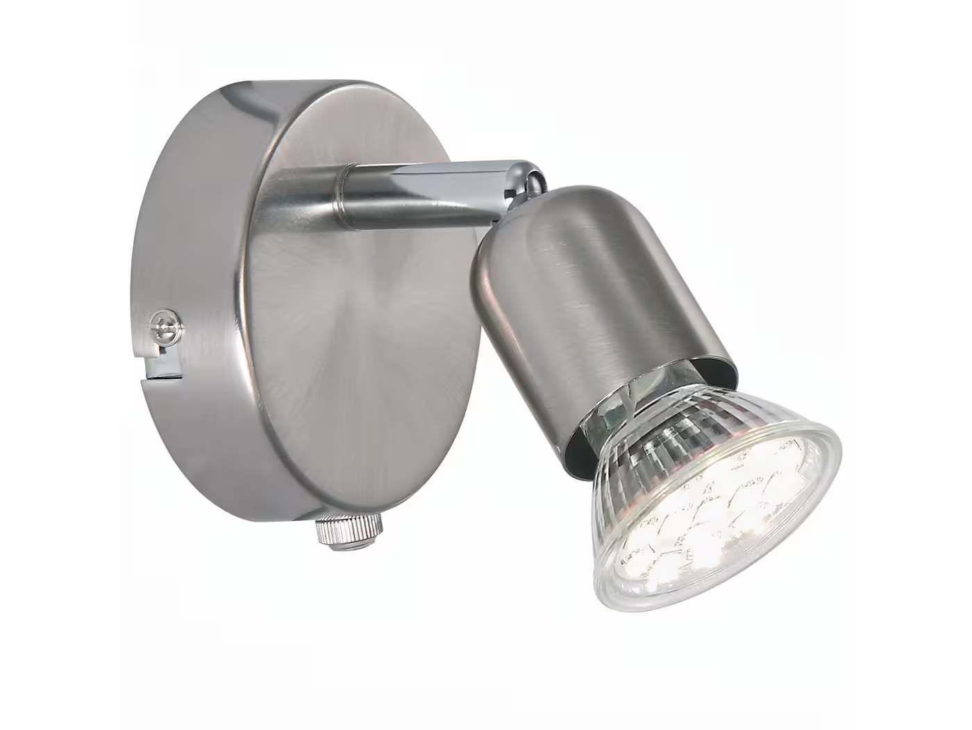 Avenue LED Wall Light Brushed Steel