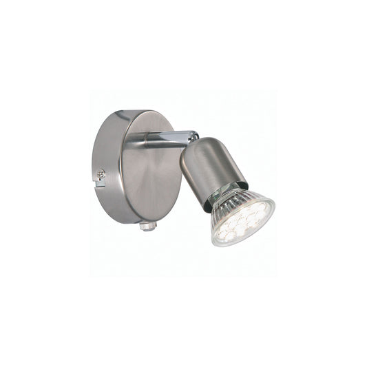 Avenue LED Wall Light Brushed Steel