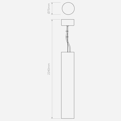 Astro Osca 400 Round Pendant