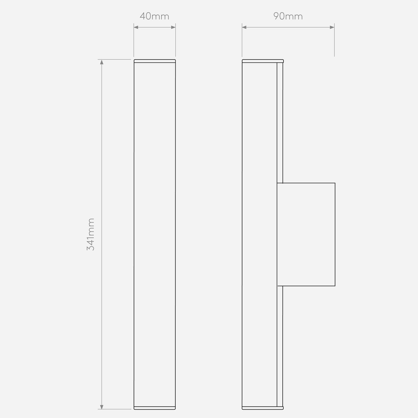 Astro Dio Bathroom Wall Light