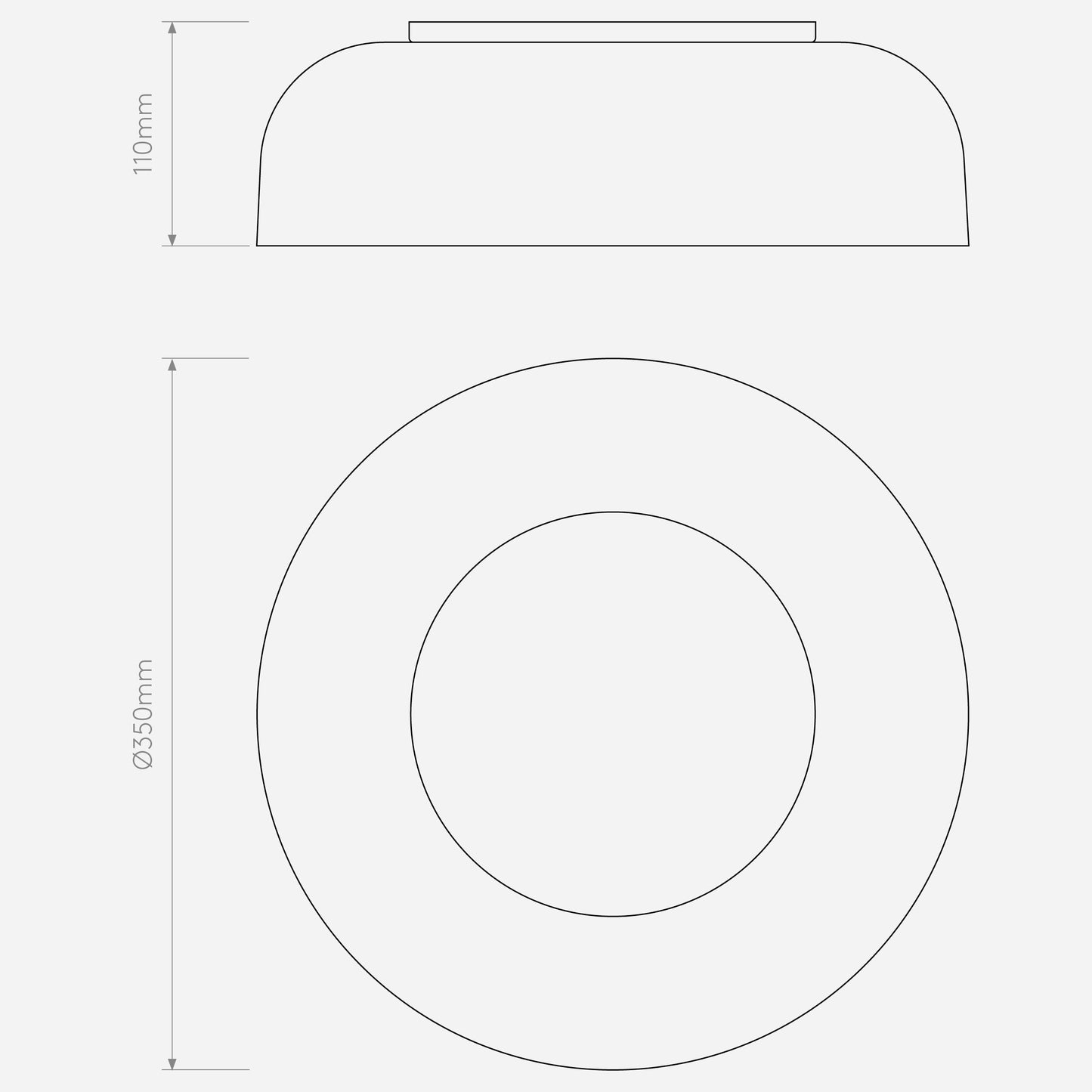 Astro Syros Bathroom Ceiling Light