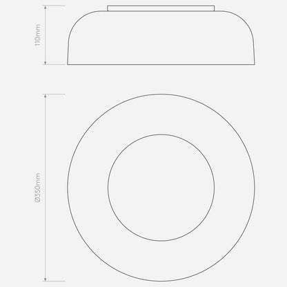Astro Syros Bathroom Ceiling Light