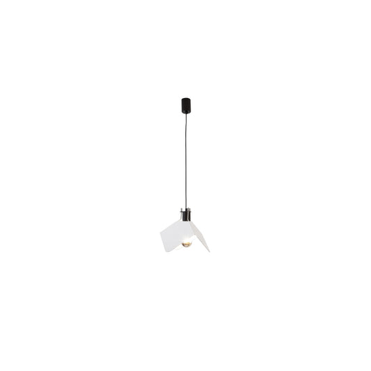 Triedro Pendant in White