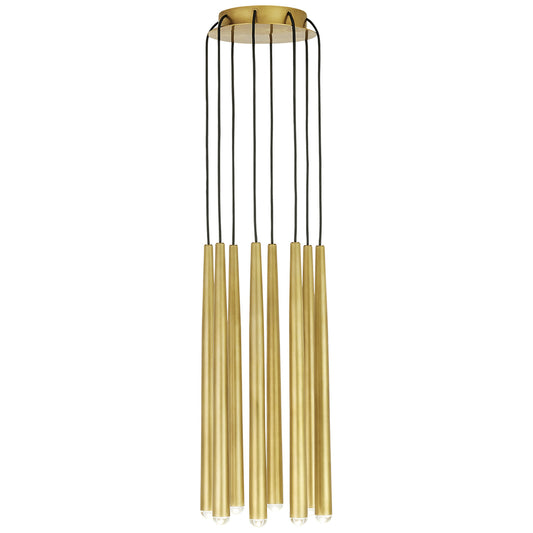 Visual Comfort Pylon 8‑Light Pendant