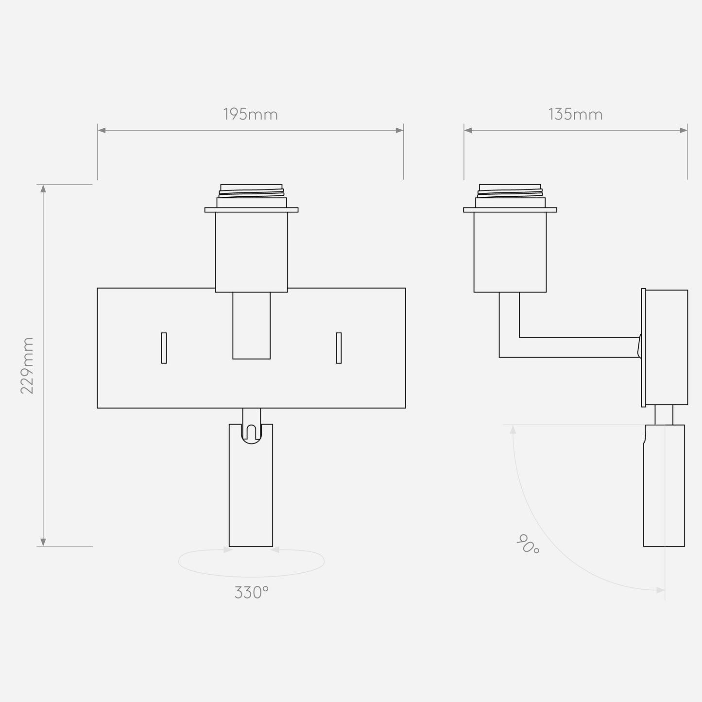 Astro Park Lane Wall Light