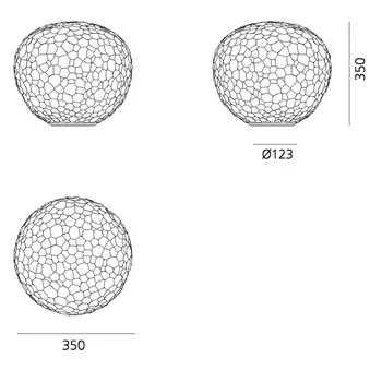 Meteorite 35 Table Lamp