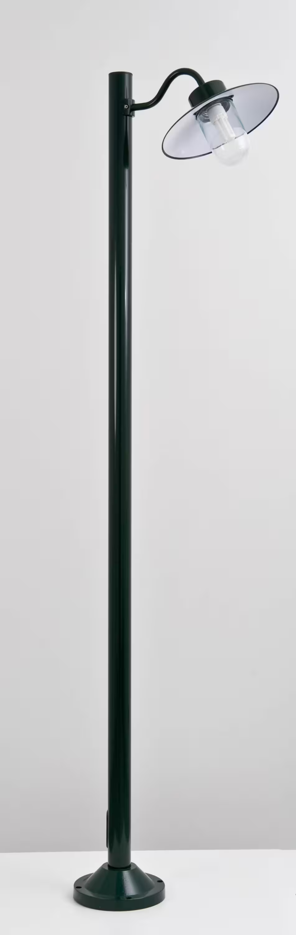 Belcour Model 4 Clear Glass Bollard Short Post