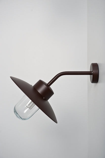 Belcour Model 8 Clear Glass Wall Fitting
