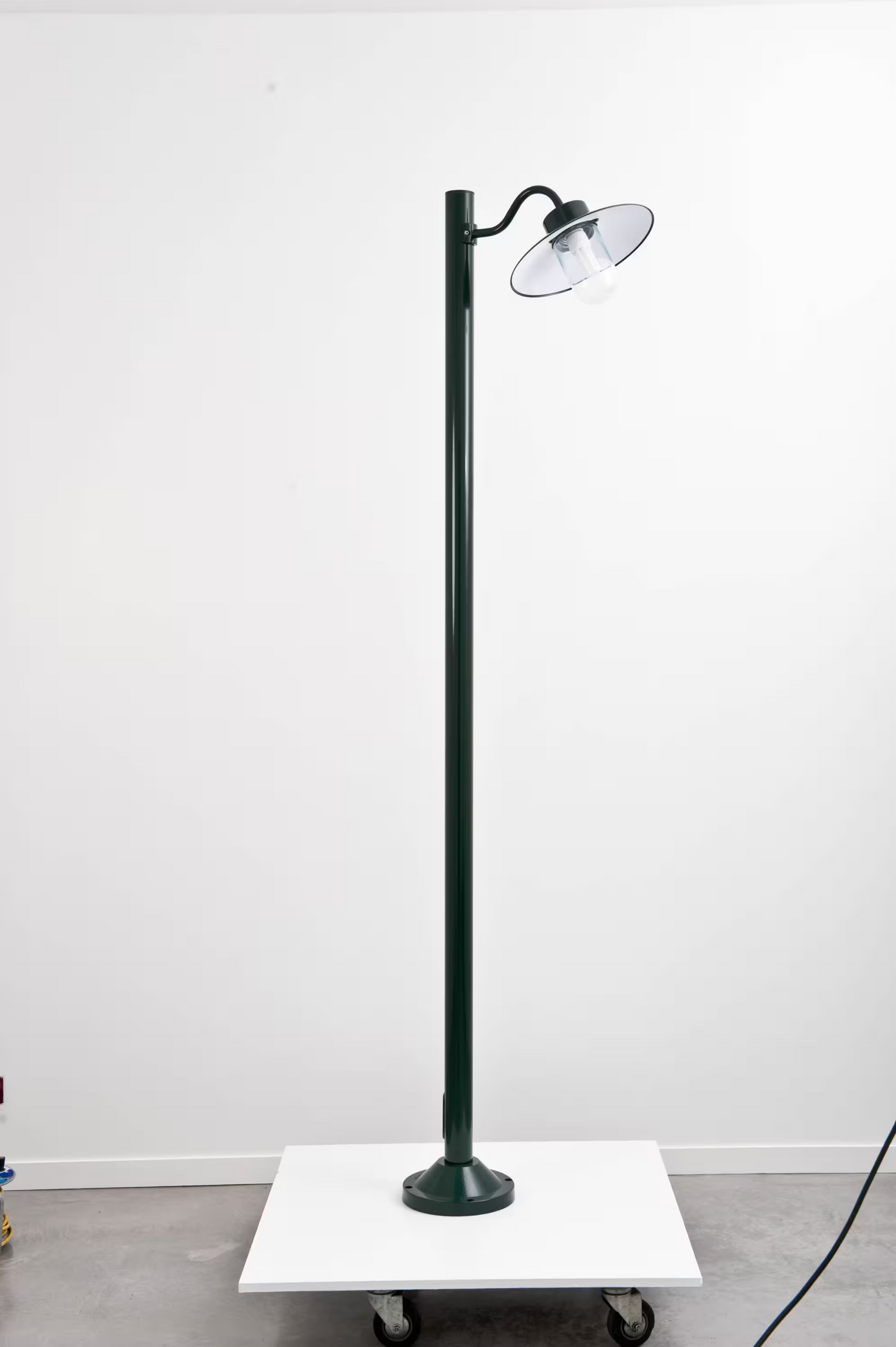 Belcour Model 4 Clear Glass Bollard Short Post