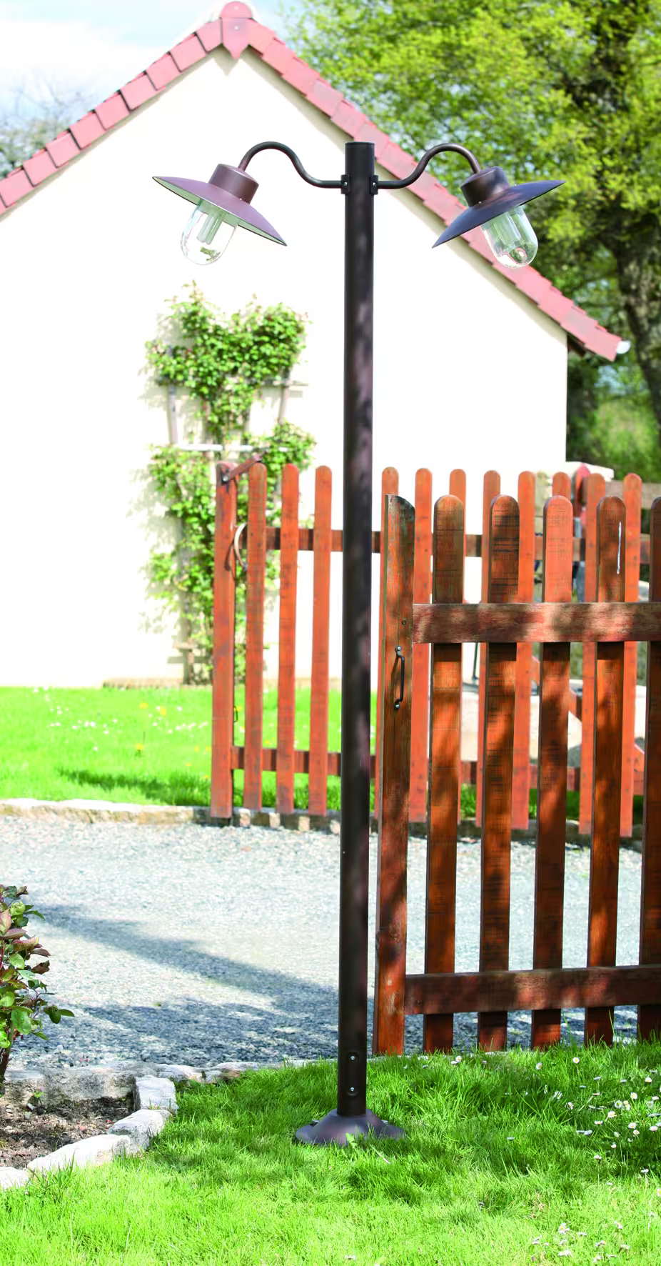 Belcour Model 4 Clear Glass Bollard Short Post