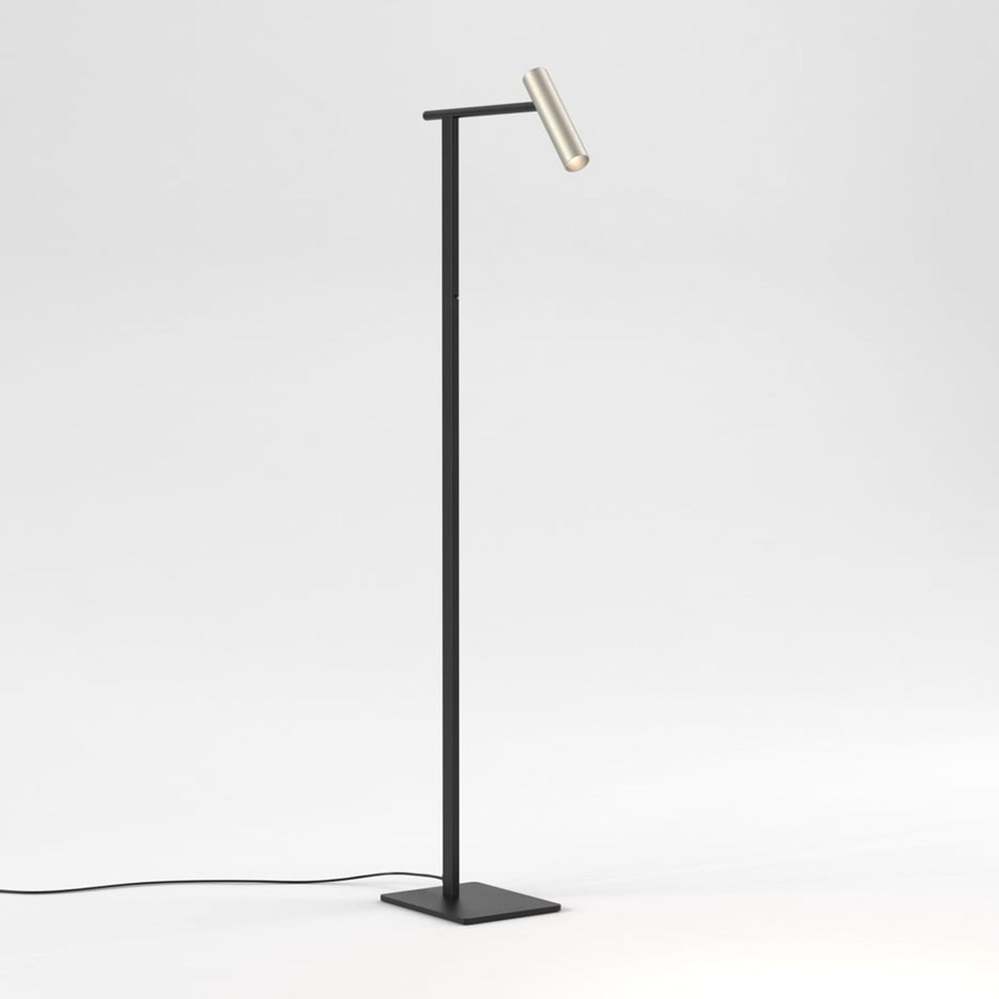 Leda Floor Lamp in Matt Black