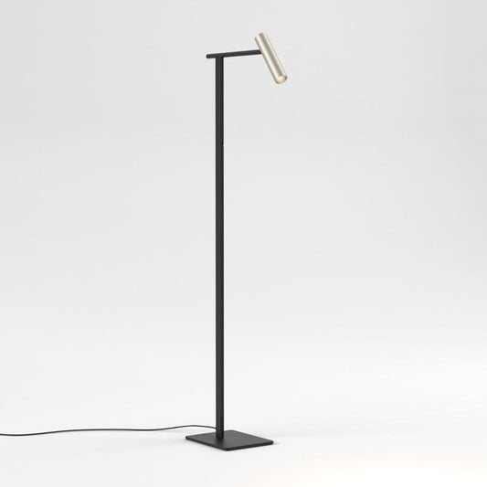 Leda Floor Lamp in Matt Black