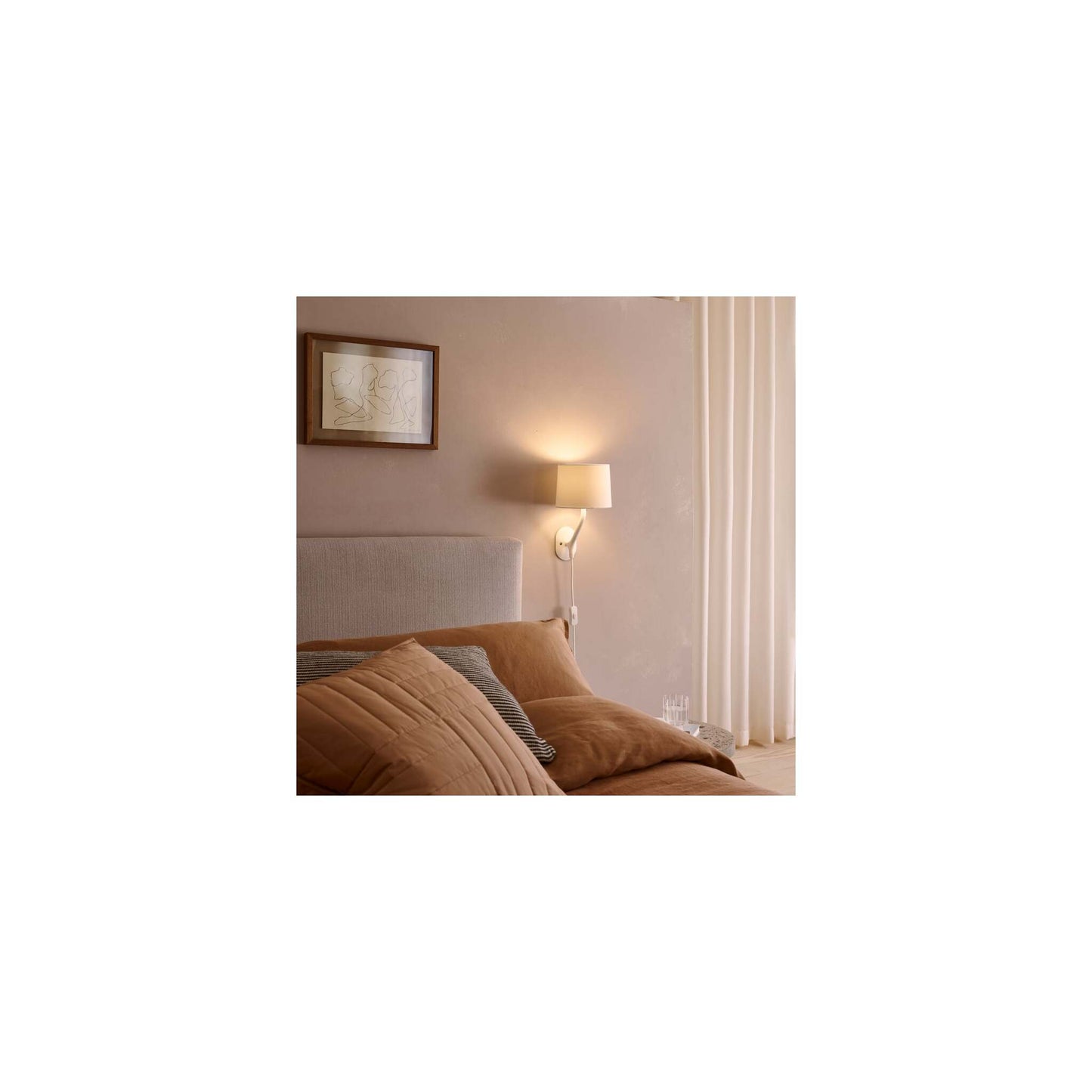 Arbor Plug-In Wall Light