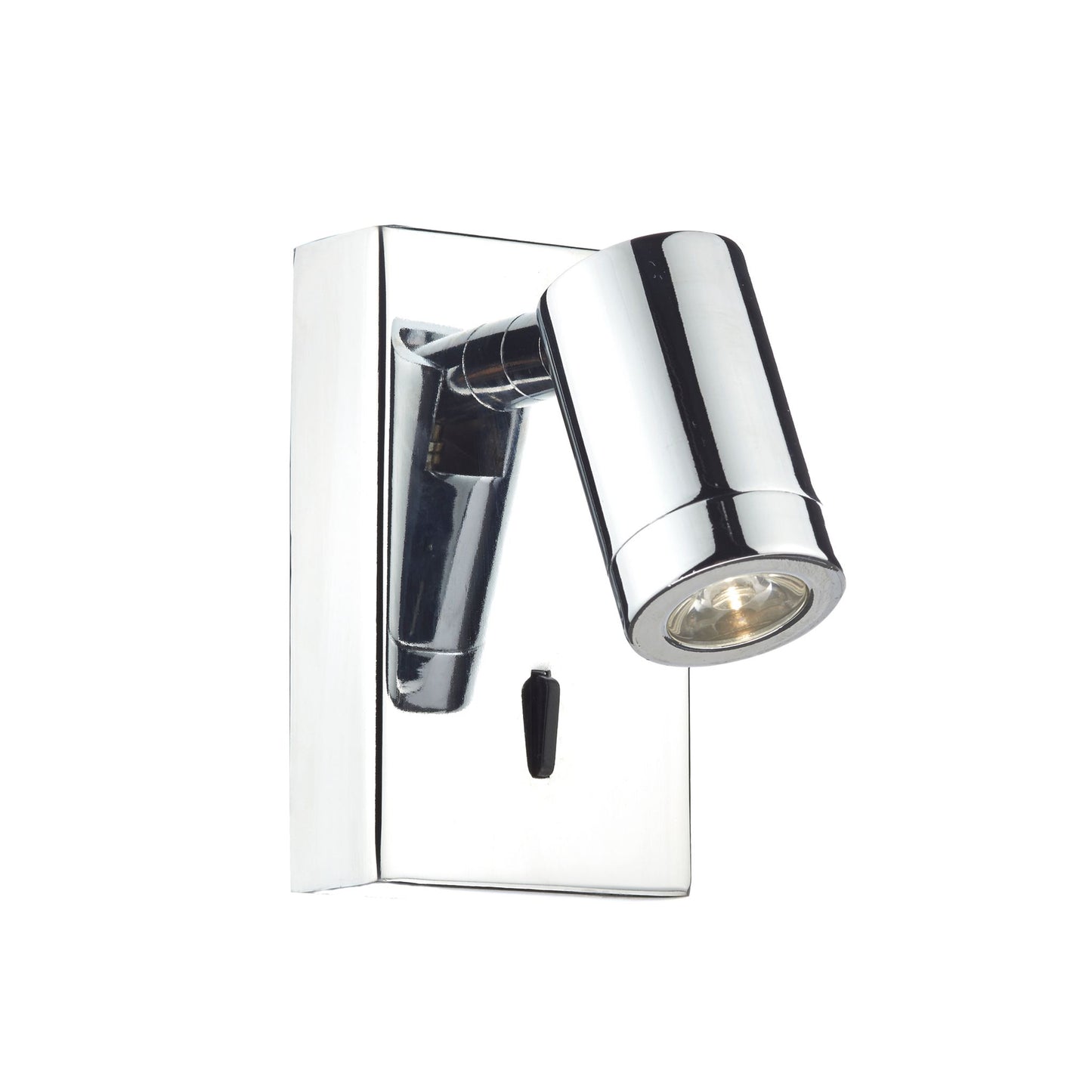 Apt LED Wall Light Polished Chrome & Glass